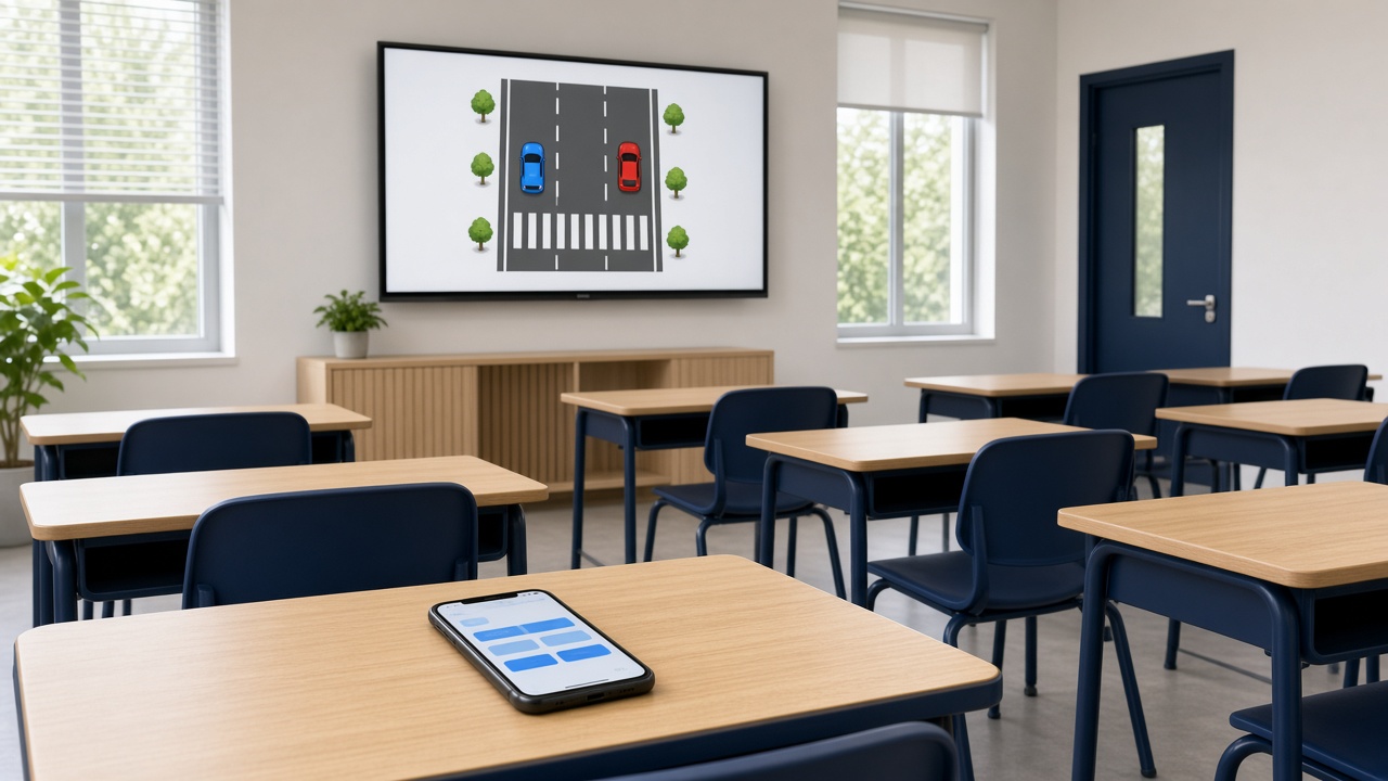 Driving-school WeChat + mini program